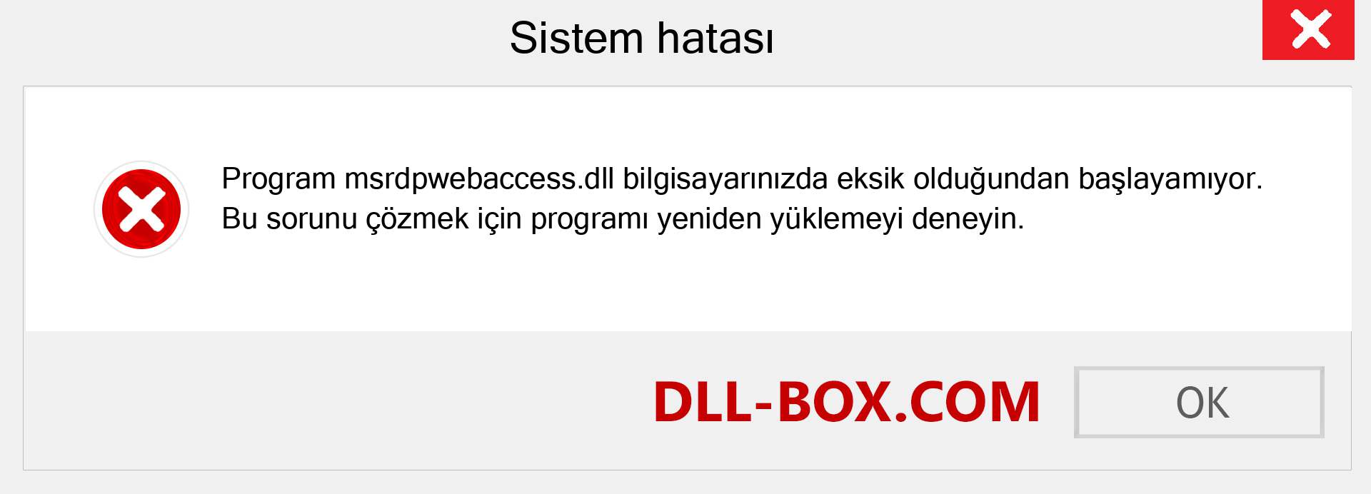 msrdpwebaccess.dll dosyası eksik mi? Windows 7, 8, 10 için İndirin - Windows'ta msrdpwebaccess dll Eksik Hatasını Düzeltin, fotoğraflar, resimler